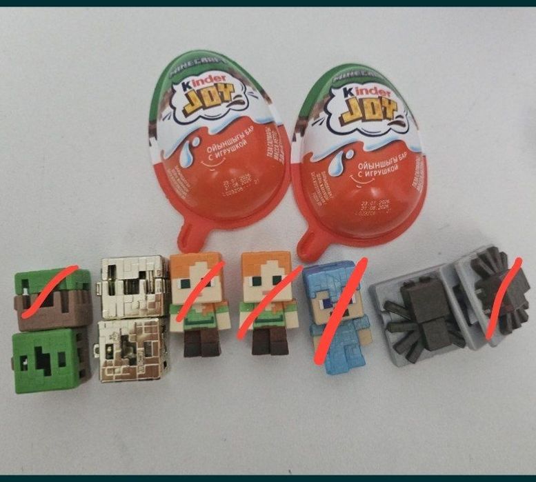 Киндер джой майнкрафт