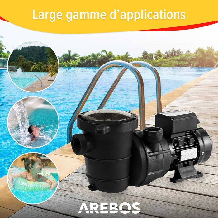 Помпа за басейн 600W до 15900л/час