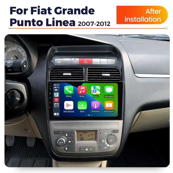 Navigatie Fiat Grande Linea Punto 2007-2012 2GB 4GB 8GB Garantie