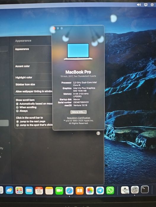 Macbook 2017 13 inch