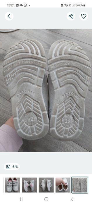 Pantofi din piele Pablosky 32