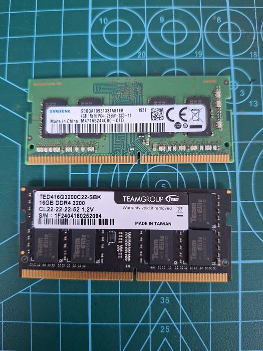 RAM DDR4 16GB laptop sodimm