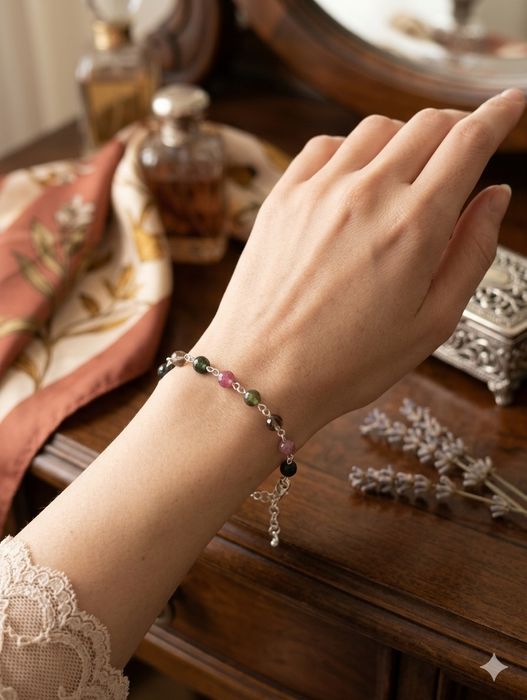 Браслет женский с турмалином