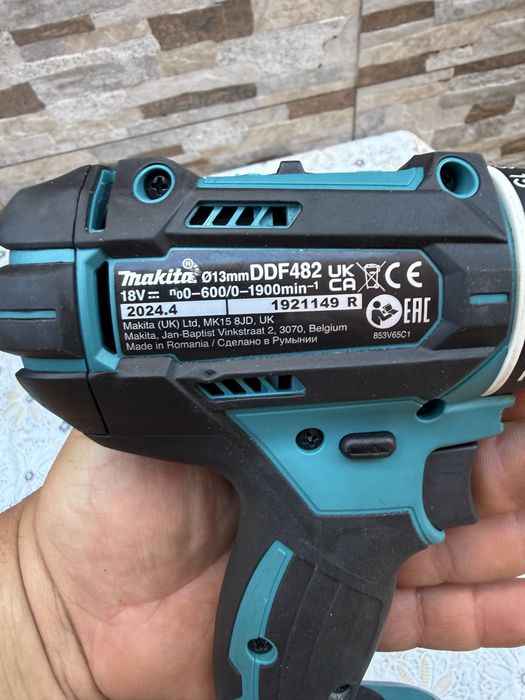 Акумулаторен винтоверт Makita DDF482 – 18V (Произведен 2024 г.)