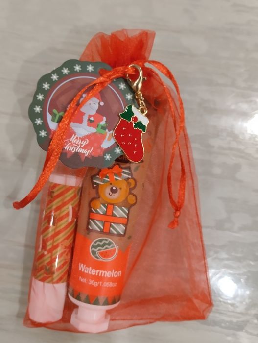 Коледни Крем за ръце и гланц за устни