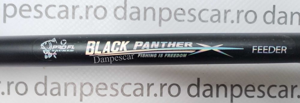 SET FEEDER PRO FL Lanseta Black Panther 3,60m + EFB5000 si 150m fir