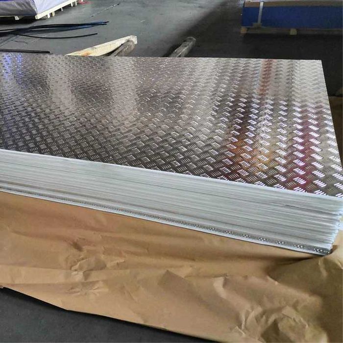 Tabla aluminiu striata 1.5mm 1000x2000mm