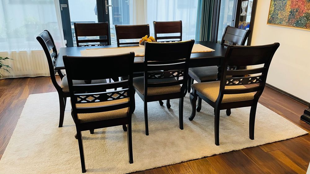 Set dining Mobexpert – lemn masiv