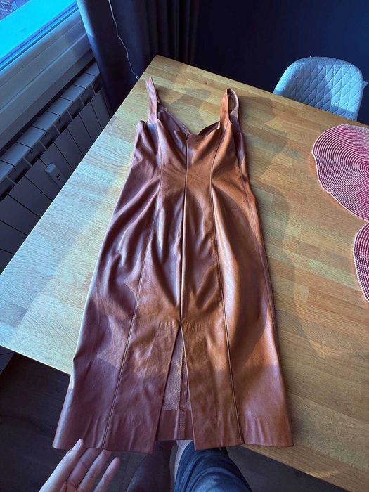 Рокля Pinko от еко-кожа