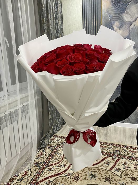 Цветы свежие 51шт