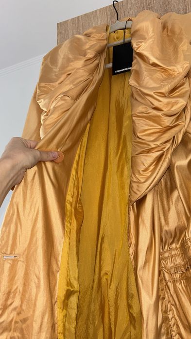 Jacheta DSQUARED2 galben auriu