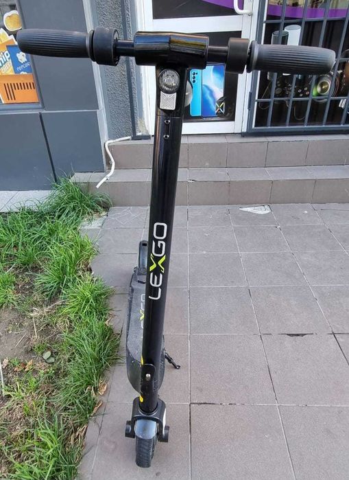 Trotineta adulti, electrica, Lexgo R6 Plus, pliabila, aluminiu
