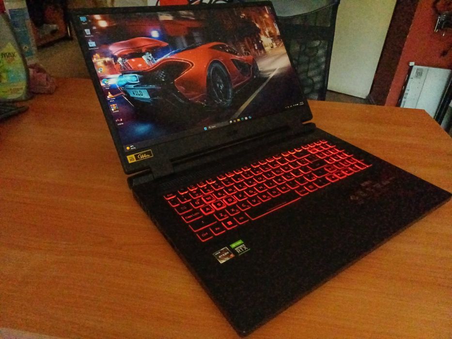 17.3' 144Hz Gaming Acer Nitro /16GB DDR5/RTX 3050ti/1TB Nvme SSD Samsung/КАТО НОВ