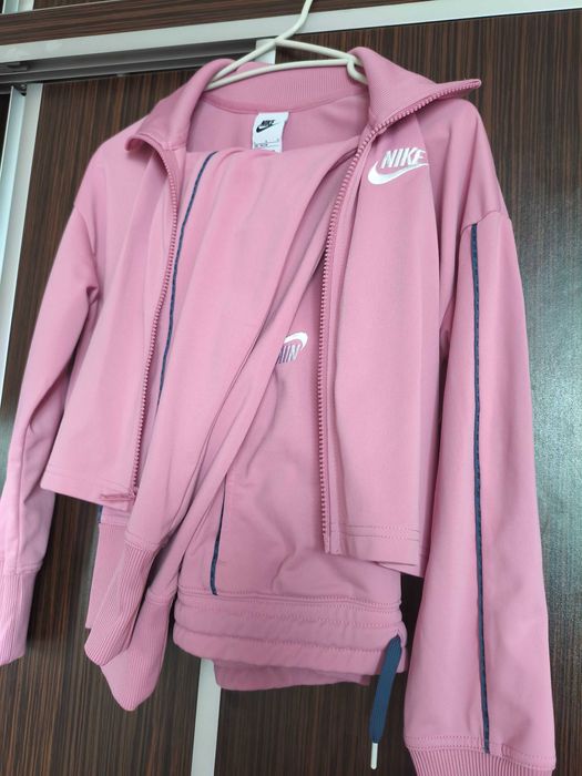 Nike сет момиче розов