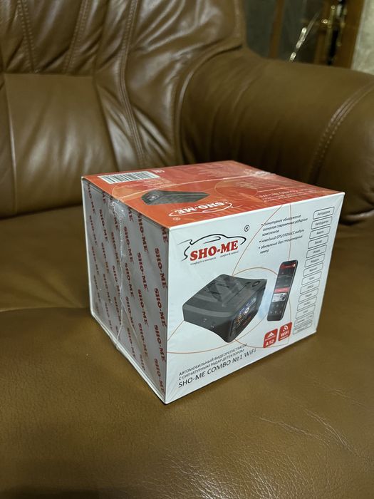 Sho-me Combo 1 WiFi. Новый. Видеорегистратор с радар-детектором 3в1.