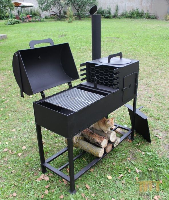 Мангал, лофт мебел, перила решетка, козырек, ворота, калитки и другие