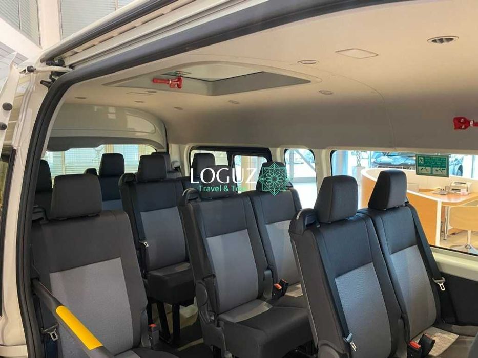 Услуги микроавтобуса Комфорт класс для поездок по Узбекистану 24/7