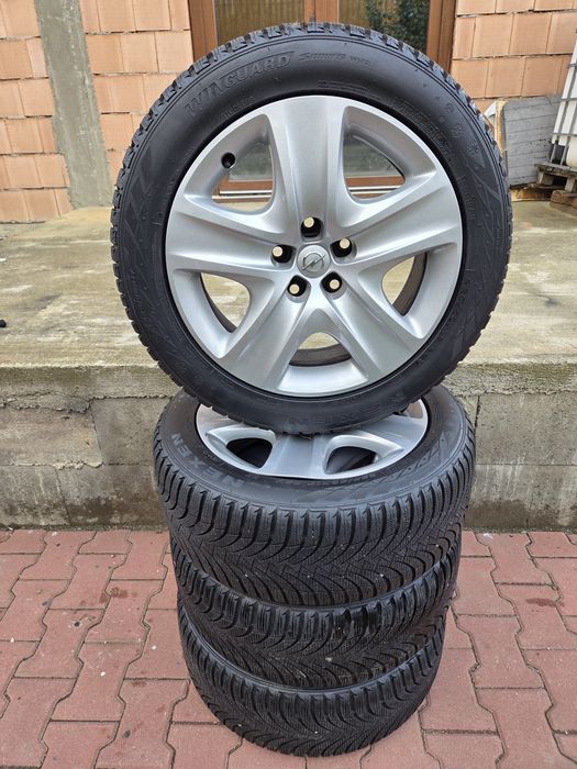 Anvelope M+S = 225/50R17 + jante Opel 5×120