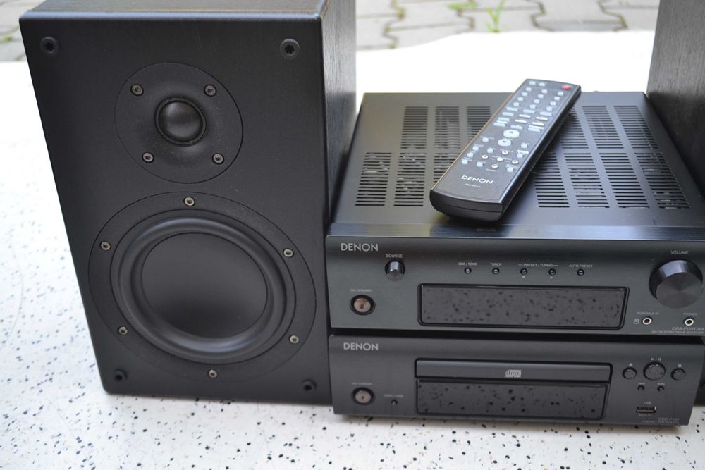 Minisistem Denon F 107 cu Boxe Denon si Telecomanda originala