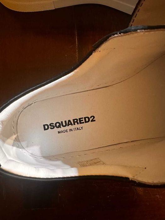 Черни маратонки за момче, размер 40, Dsquared2