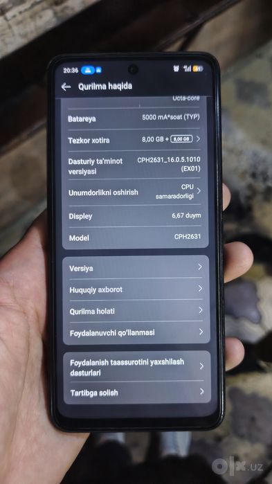 Smartfon Oppo A60