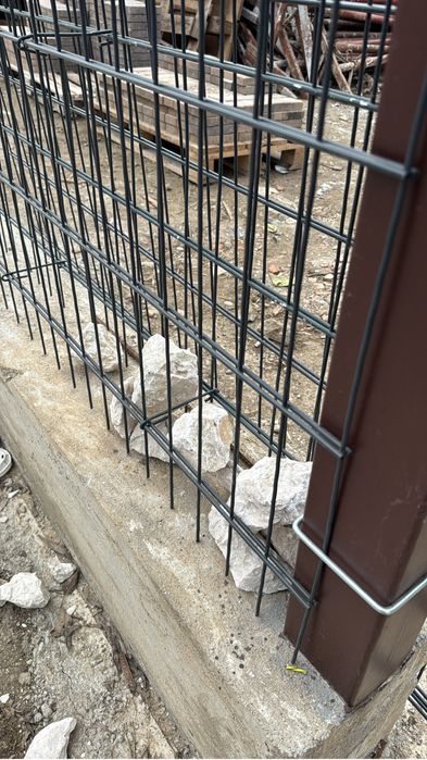 Piatra alba calcar pentru garduri, alei si decor 90-120