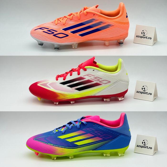 Adidas F50 League FG/SG Noi Originale (40; 41 1/3; 42 2/3)