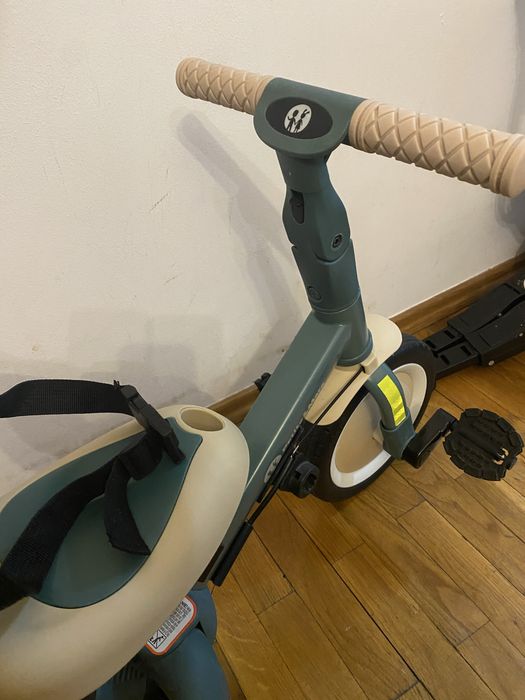 Tricicleta pentru copii Petite&Mars Turbo Verde 5 in 1