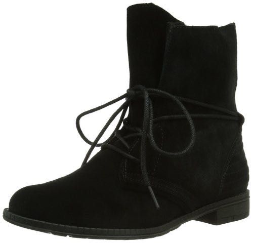 Черни боти естествен велур Fraiche