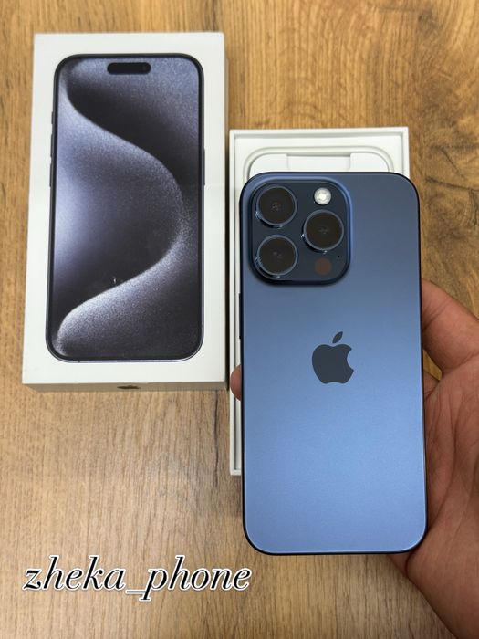  iPhone 15pro 5G 256gb zd/a blue titanium