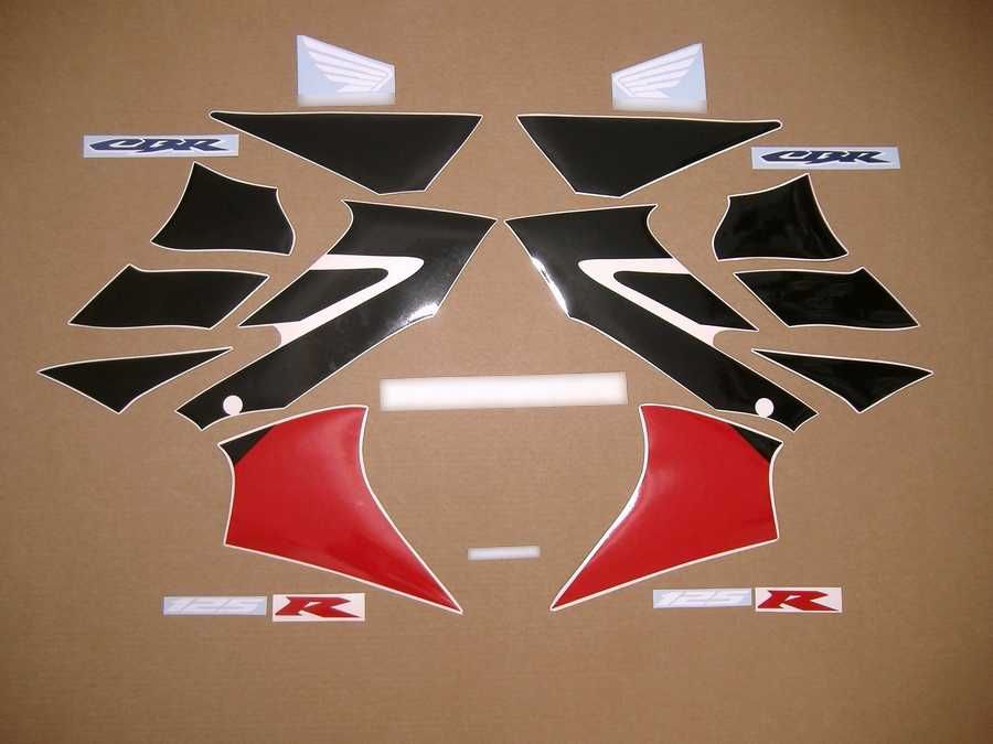 Стикери Honda CBR 125R 2004г-2014г лепенки хонда цбр 125 2007г-2010г