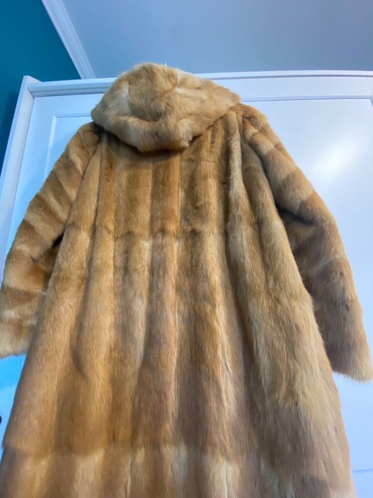 Blană Naturală Vizon Canadian LUNGĂ 115 cm – Calitate Premium