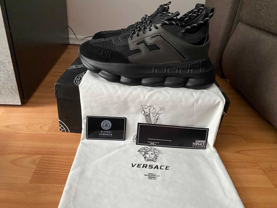 Versace Chain Reaction negri marimi 40-43