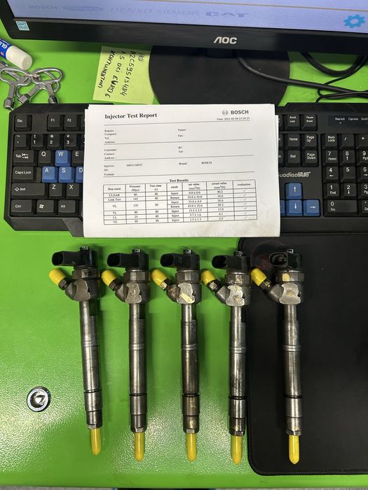 Дюзи за мерцедес МЛ 2,7цди/dyuzi za w163 ML 2,7cdi 163кс