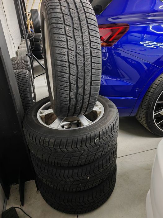205 55 R 16 anvelope iarna jante Seat Leon Skoda VW Mercedes 5x112