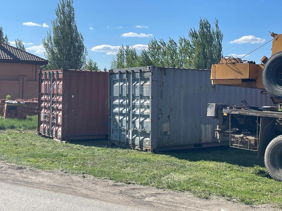 Контейнер 6 метров,20 тонн.