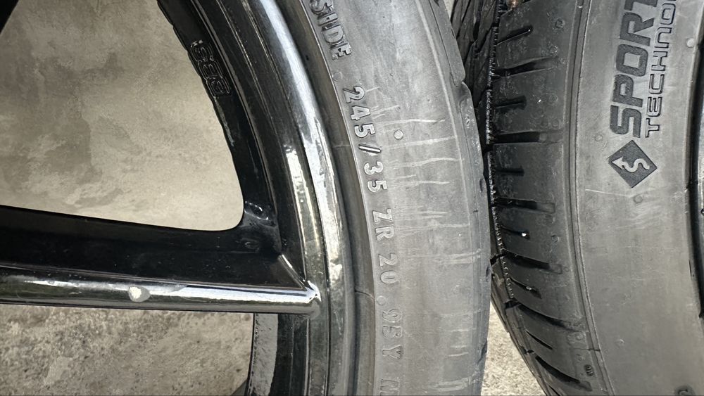 R20 BBS диски и шины континентал