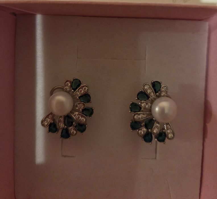 Серебряные серьги 925 пробы