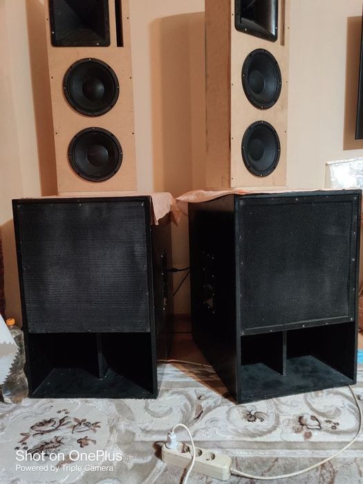 incinte bass  18" miniscoop proiect