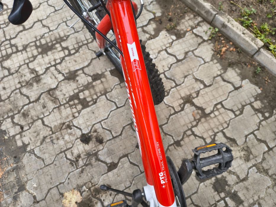Bicicleta Pegas Drumet 24 (Rosu/Alb)