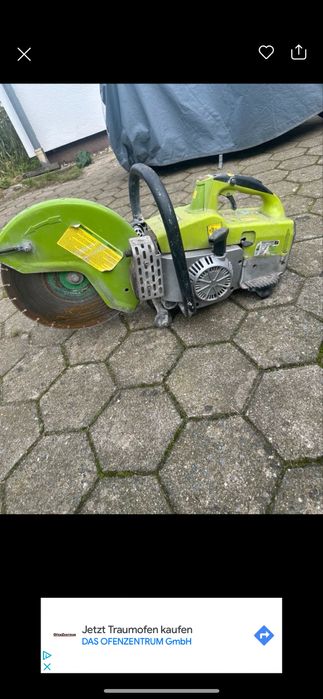 Резачка за бетон ZIPPER, резачка за камък, резачка за фуги ZI-BTS350