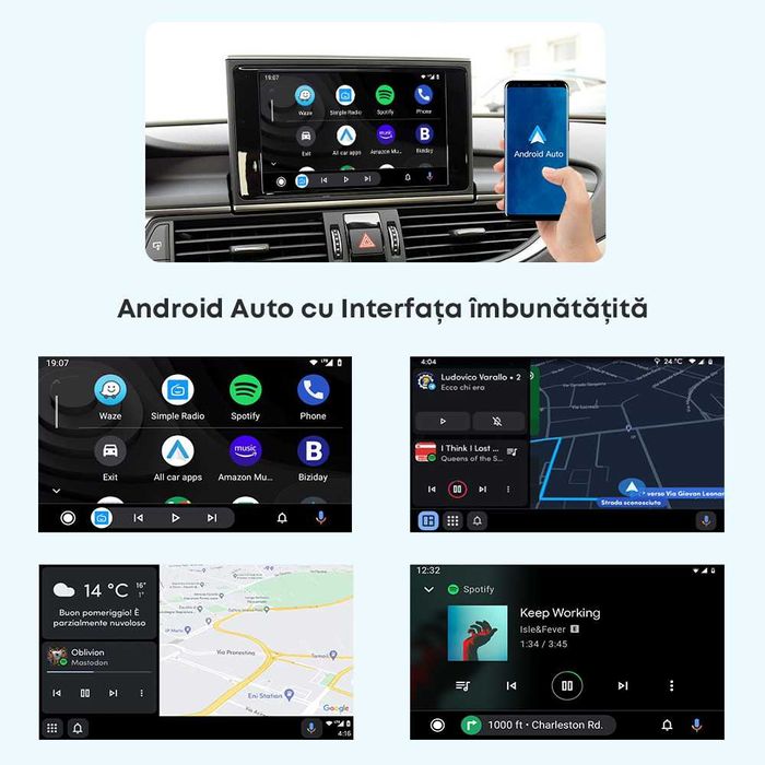 Apple Carplay si Android Auto MIB 3 Audi A3 A4 A5 Q5 Q7 Q8 dupa 2021