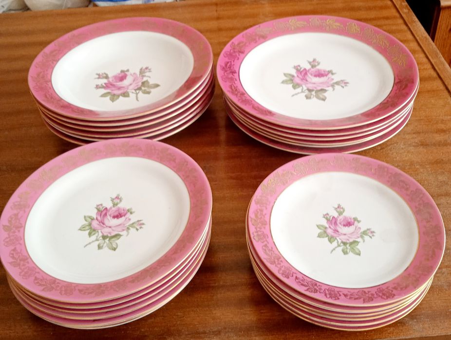Сервиз столовый Роза ГДР