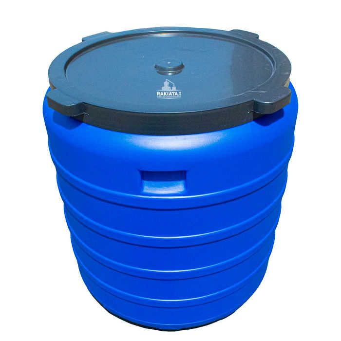 Бидон 300 литра с широко гърло и винтов капак