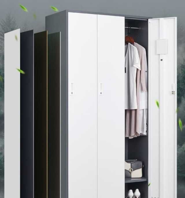 Locker shkaf / shaxsiy buyumlar uchun xavfsiz metall shkaf