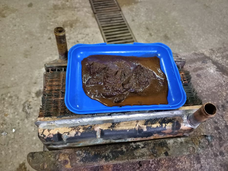 Промывка и чистка радиатора