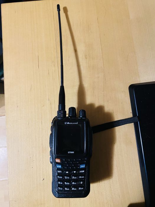 Statie radio VHF/UHF portabila Midland CT890, dual band