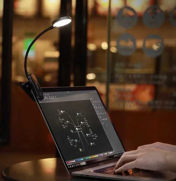Baseus mini clip lamp Мини Лампа