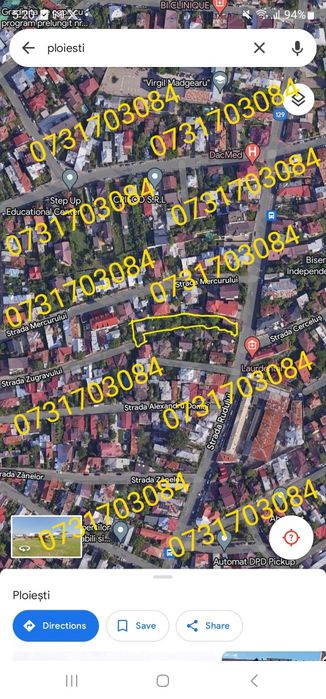 Ploiești central  - 1241 m² proprietar 13m deschidere