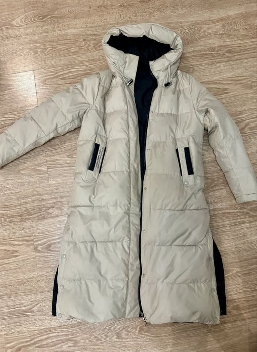 Зимний пуховик двухсторонний